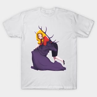 Bedelia and the Nightmare Stag T-Shirt